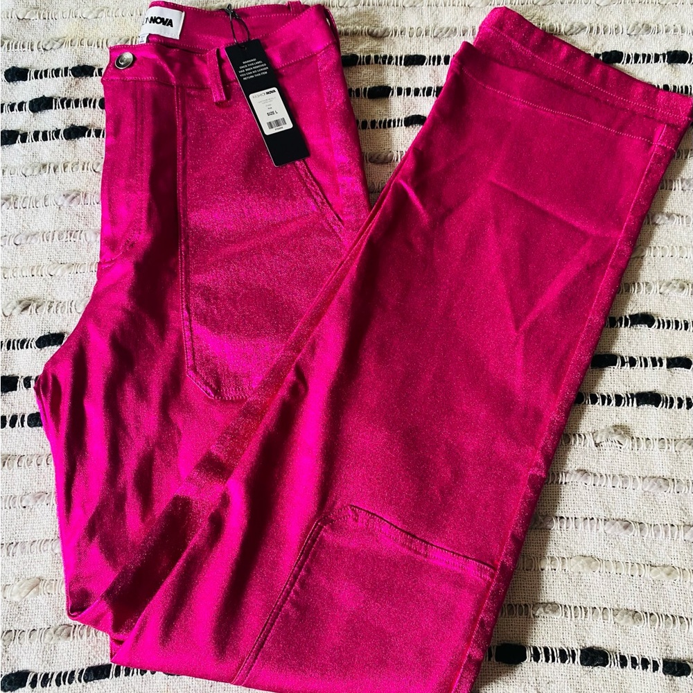 Fashion Nova Hot Pink Pants